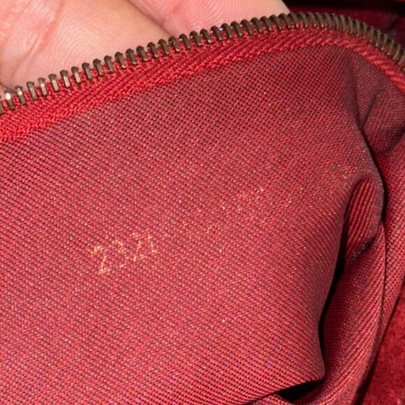 FENDI SUEDE Vintage Baguette Red - Picture 7 of 13